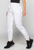 Calça Jogger MVB Modas Cintura Alta Veludo Molhado Branco - Marca Mvb Modas