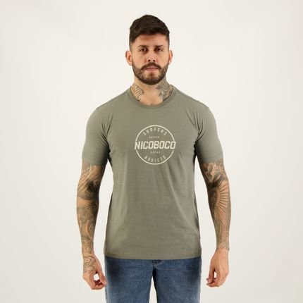 Camiseta Nicoboco Fit Gloxina Cinza Escuro - Marca Nicoboco