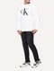 Moletom Calvin Klein Jeans Masculino Crewneck Issue Monograma Branco - Marca Calvin Klein