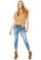 Calça Jeans Biotipo Skinny Acid Azul - Marca Biotipo