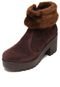 Bota Chunky Foot Way Pelugem Tratorada Marrom - Marca Foot Way