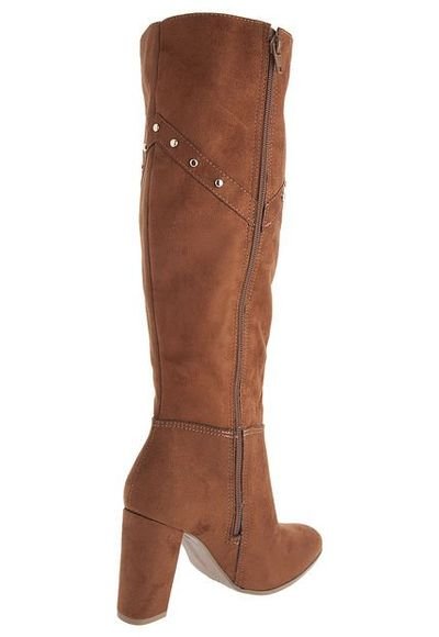 Bota Alta Caramelo Via Marte Compra Ahora Dafiti Colombia