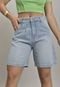 Bermuda Jort Jeans Feminino Slouchy com Bolsos Dialogo Jeans - Marca Dialogo Jeans