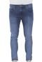 Calça Jeans Triton Skinny Estonada Azul - Marca Triton