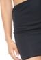 Vestido Sommer Midi Canelado Preto - Marca Sommer