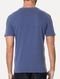 Camiseta Ellus Masculina Cotton Washed Origin. Script Azul Escuro - Marca Ellus