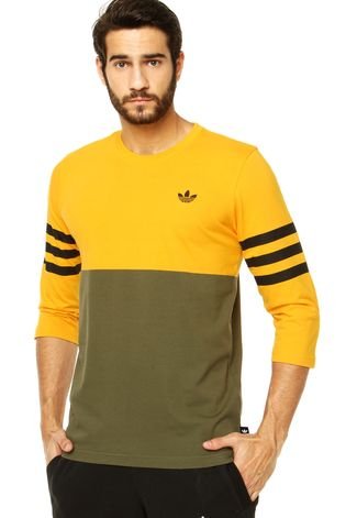 Camiseta adidas Originals Coll Amarela