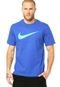 Camiseta Nike Swoosh Azul - Marca Nike Sportswear