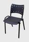 Cadeira Isomix preto/preto AçoMix - Marca Açomix