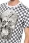 Camiseta Cavalera Skull Chess Branca - Marca Cavalera