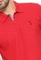 Camisa Polo Aleatory Estampada Vermelha - Marca Aleatory