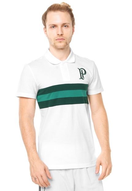 Camisa Polo adidas Performance Palmeiras Branca/Verde - Marca adidas Performance