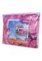 Edredom Solteiro Lepper Infantil Barbie Butterfly Rosa - Marca Lepper