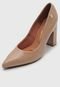 Scarpin Vizzano Verniz Nude - Marca Vizzano