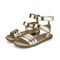 Sandália Infantil Bibi Gladiadora Dourada Soft Flat 25 - Marca Calçados Bibi