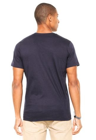 Camiseta Colcci Slim Azul-Marinho