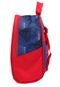 Lancheira Luxcel Super Man Azul/Vermelha - Marca Luxcel