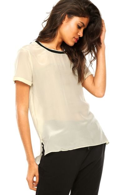 Blusa Canal Classic Bege - Marca Canal