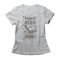 Camiseta Feminina Nunca Julgue Um Livro - Mescla Cinza - Marca Studio Geek 