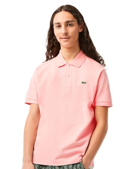 Polo Lacoste Masculina L.12.12 Rosa Blush - Marca Lacoste