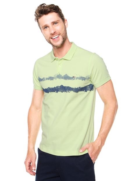 Camisa Polo Aramis Slim Fit Verde - Marca Aramis