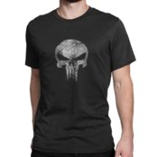 Camisa Camiseta Masculina The Punisher Justiceiro 100% Algodão  Preto - Marca Cold Life