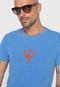 Camiseta Osklen Tridente Azul - Marca Osklen
