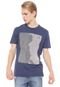 Camiseta Calvin Klein Textura Azul-marinho - Marca Calvin Klein