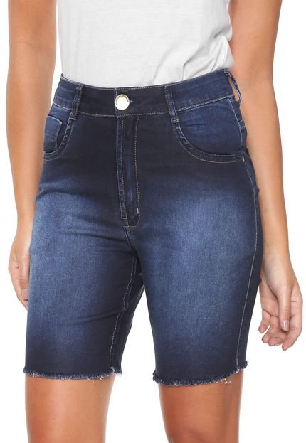 Bermuda Jeans Denuncia Middle Azul - Marca Denuncia