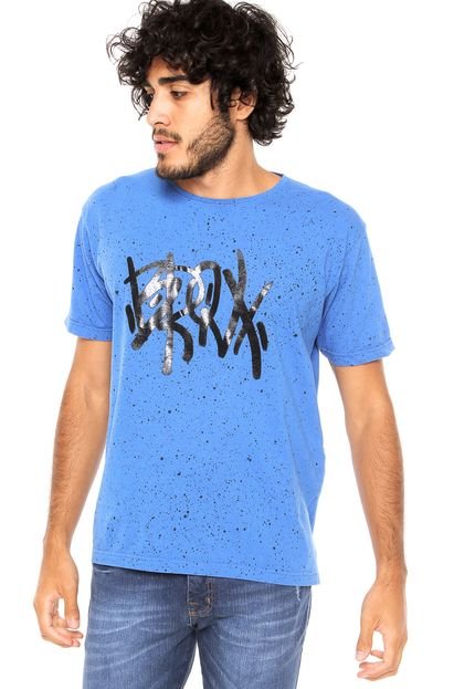Camiseta FiveBlu Estonada Bronx Azul - Marca FiveBlu