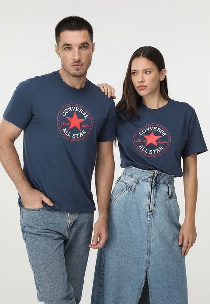 Camiseta Converse All Star Azul-Marinho - Marca Converse
