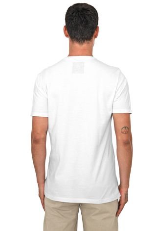 Camiseta JAB Folhagens Branca