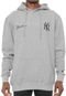 Moletom Flanelado Fechado New Era New York Yankees Cinza - Marca New Era