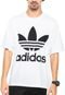 Camiseta adidas Originals Oversized Branca - Marca adidas Originals