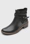 Bota Chelsea Colcci Tiras Preta - Marca Colcci