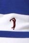 Camisa Polo Aleatory Stripes Branca - Marca Aleatory