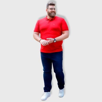 Camiseta Polo Bordado Plus Size Masculino Revanche Conde - Marca Revanche