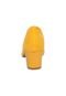 Peep Toe Beira Rio Amarelo - Marca Beira Rio