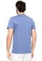 Camiseta Manga Curta Sommer Estampada Azul - Marca Sommer