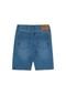 Bermuda Jeans Infantil Reta com Cintura Ajustável - Marca Alakazoo