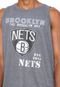 Regata NBA Brooklyn Nets Grafite - Marca NBA