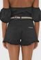 Short Sarja Colcci Tay Preto - Marca Colcci