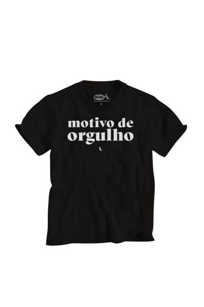 Camiseta Infantil Orgulho Reserva Mini Preto - Marca Reserva Mini