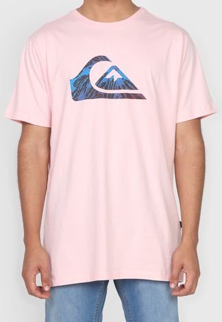 Camiseta Quiksilver Matrix Rosa