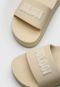 Tamanco Slide Colcci Logo Off-White - Marca Colcci