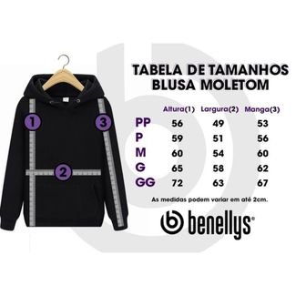 Blusa de Frio Moletom Canguru Flanelado Benellys Meninas Medicina Raglan