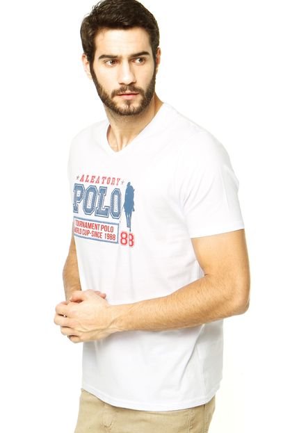Camiseta Aleatory Polo 88 Branca - Marca Aleatory