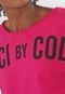 Blusa Colcci Fitness Lettering Pink - Marca Colcci Fitness