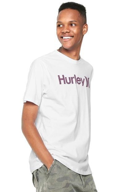 Camiseta Hurley Silk O&O Cross Winds Branca - Marca Hurley