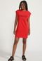 Vestido Colcci Curto Lettering Vermelho - Marca Colcci